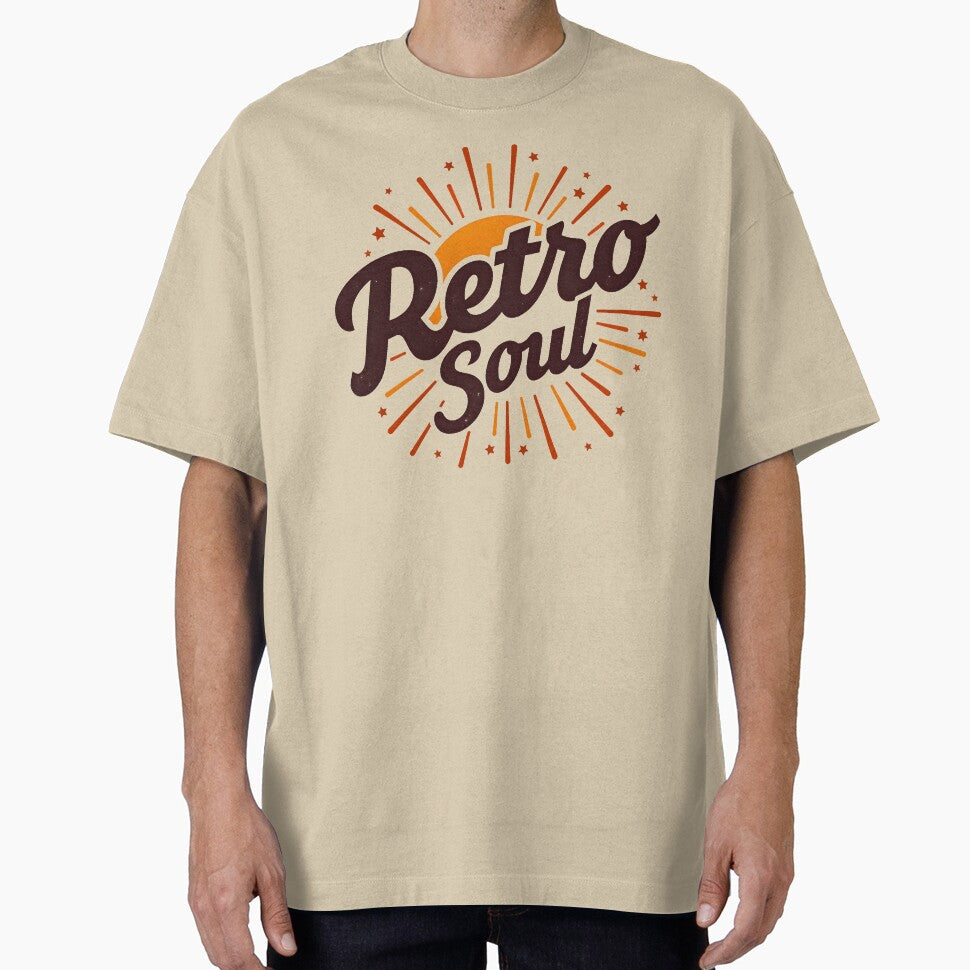 Retro Soul Vintage Sunset Design by Everywhere Prints