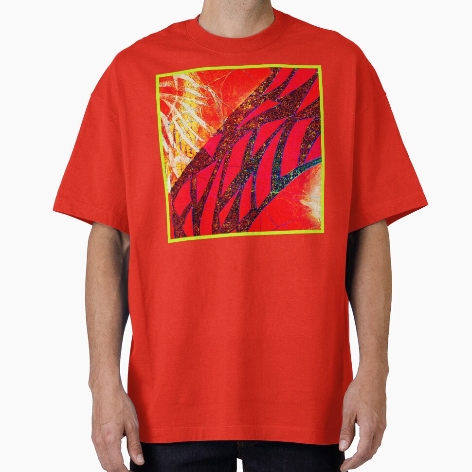 Stylish Hot Colors Pattern Art by Health And Fitness Posts e-Store
