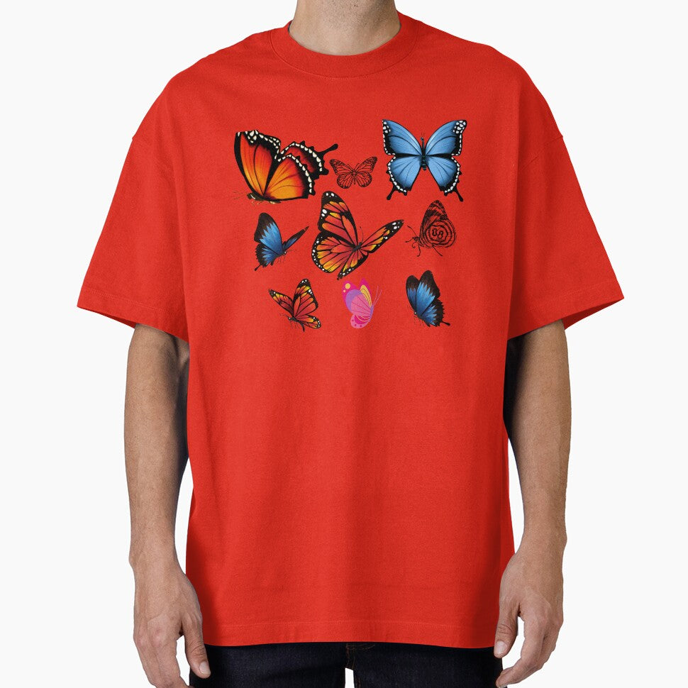 Oversized Graphic butterflys by Dioryy