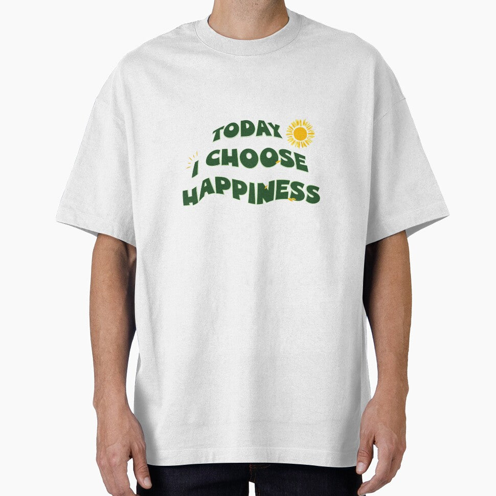 Today i choose happiness /  Funny Letters Graphic by Siriniart
