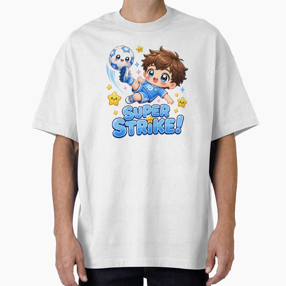 Kawaii Soccer Boy Super Strike | Cute Anime Youth Sports Aesthetic by Dulxoz