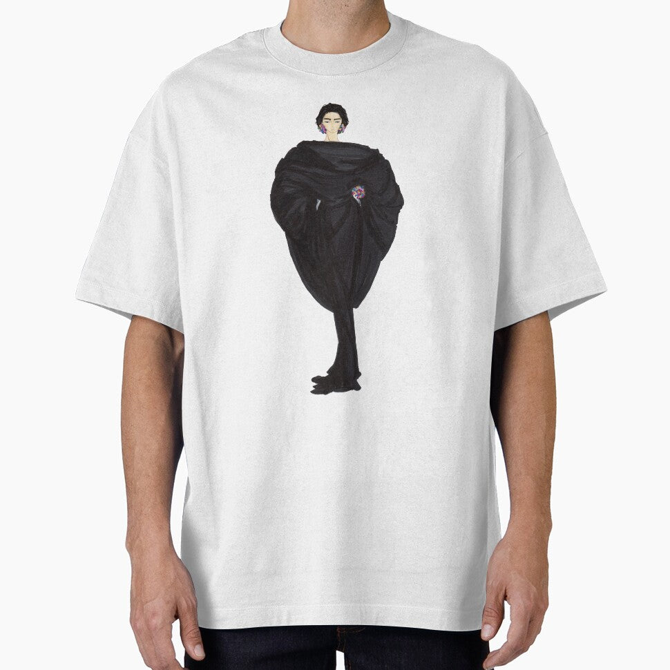 Fashion Illustration 'Venetian Black' Fashion Art by Alex Newton