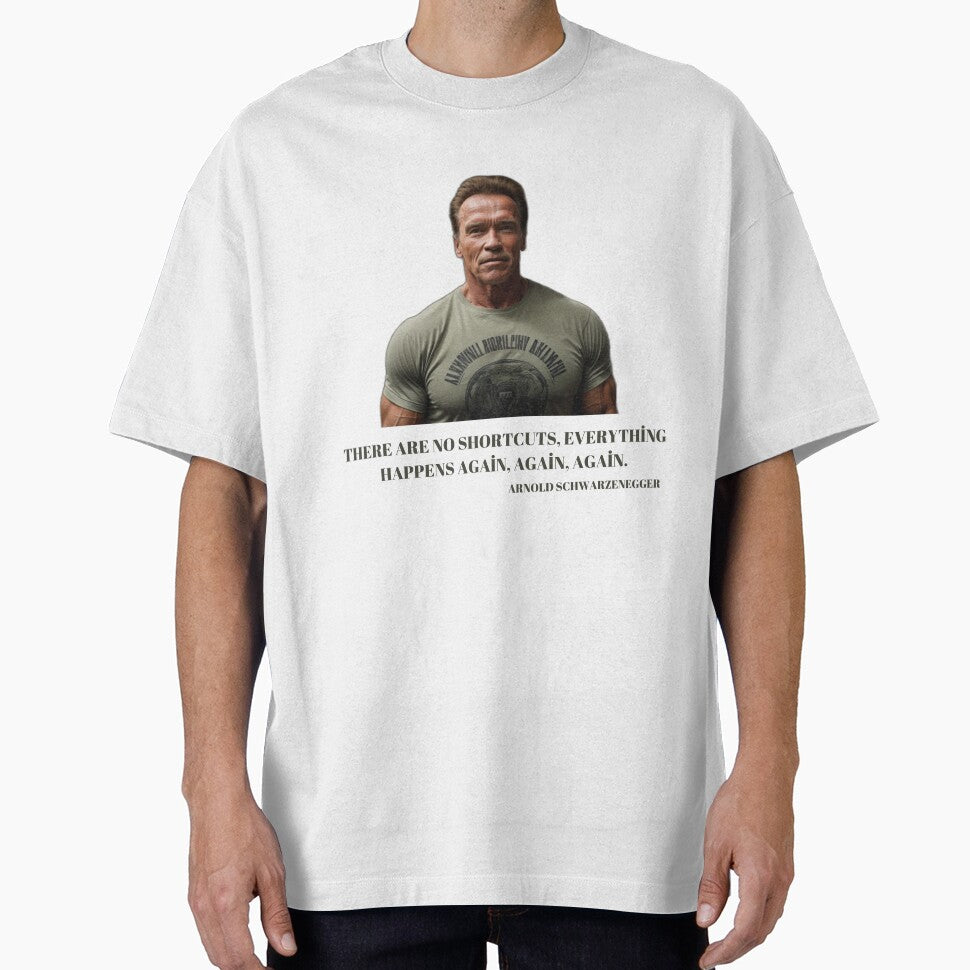 Motivation Monster - Express Your Style with Arnold's Inspiring Message by mertesmen