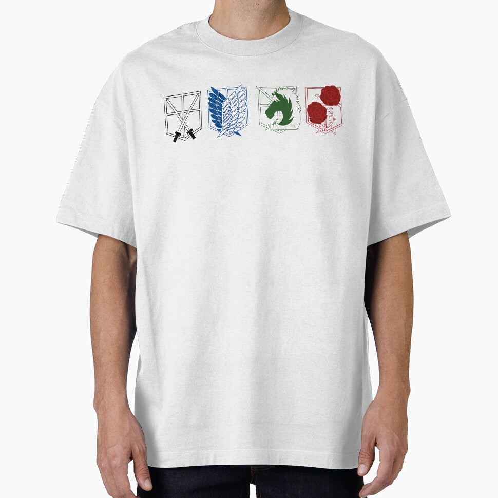 Silhouette design inspired by the anime shingeki no kyojin by mbs-desing