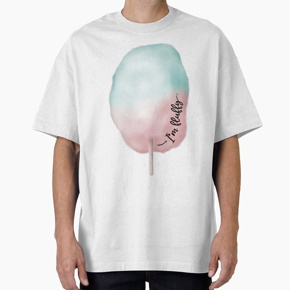 I’m a fluffy pink and blue cotton candy by AdventuresOy