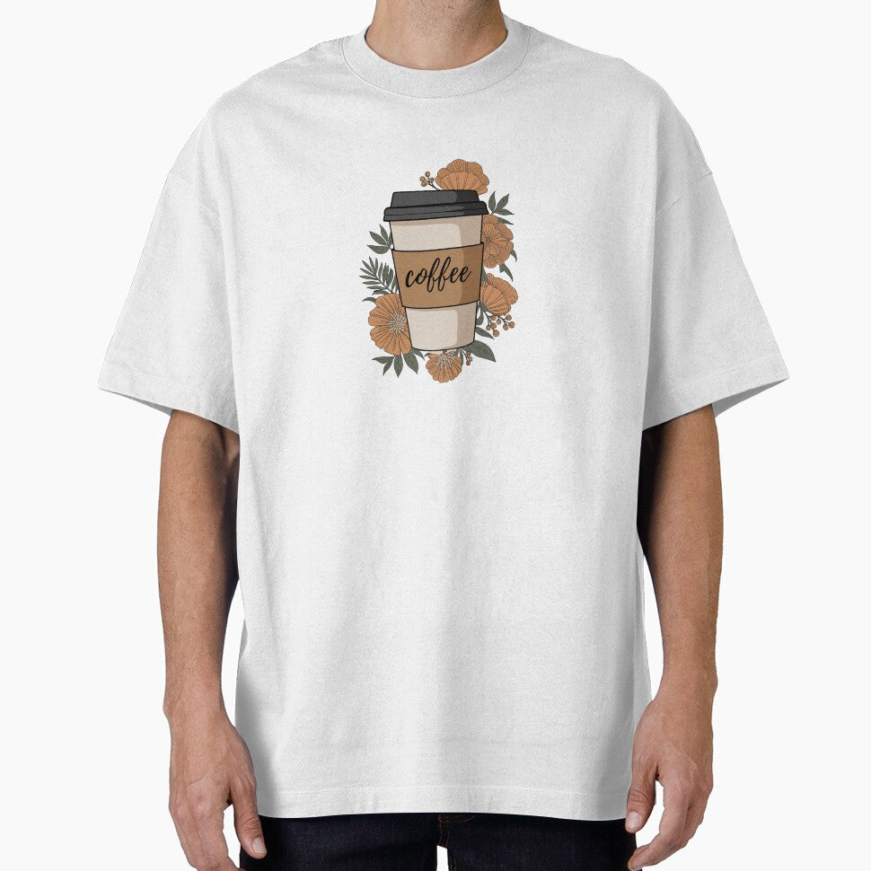Coffee cup art with the scent of nature by Monk Majesty