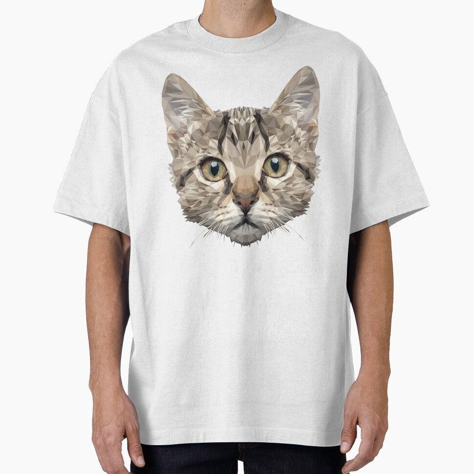 Cat Head Polygon 2 by Fairyjam