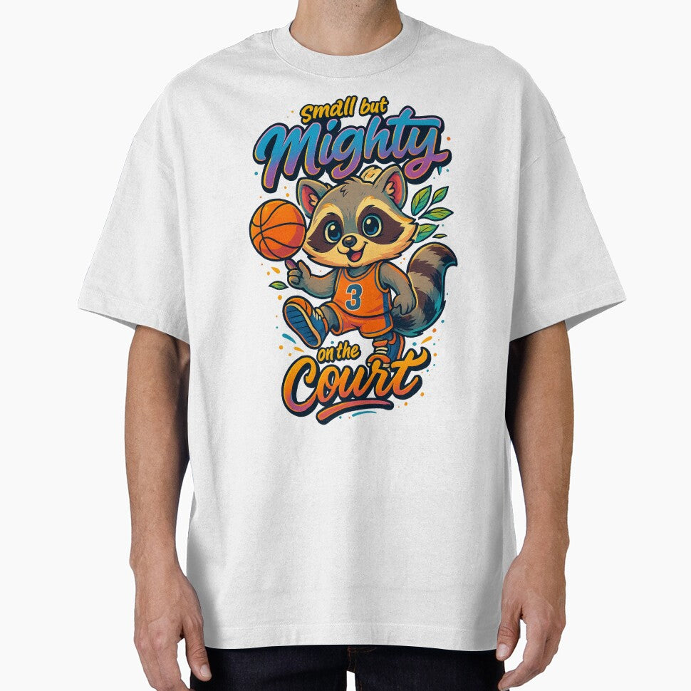 Small but Mighty on the Court | Basketball Crewneck by skkyfaithArtz