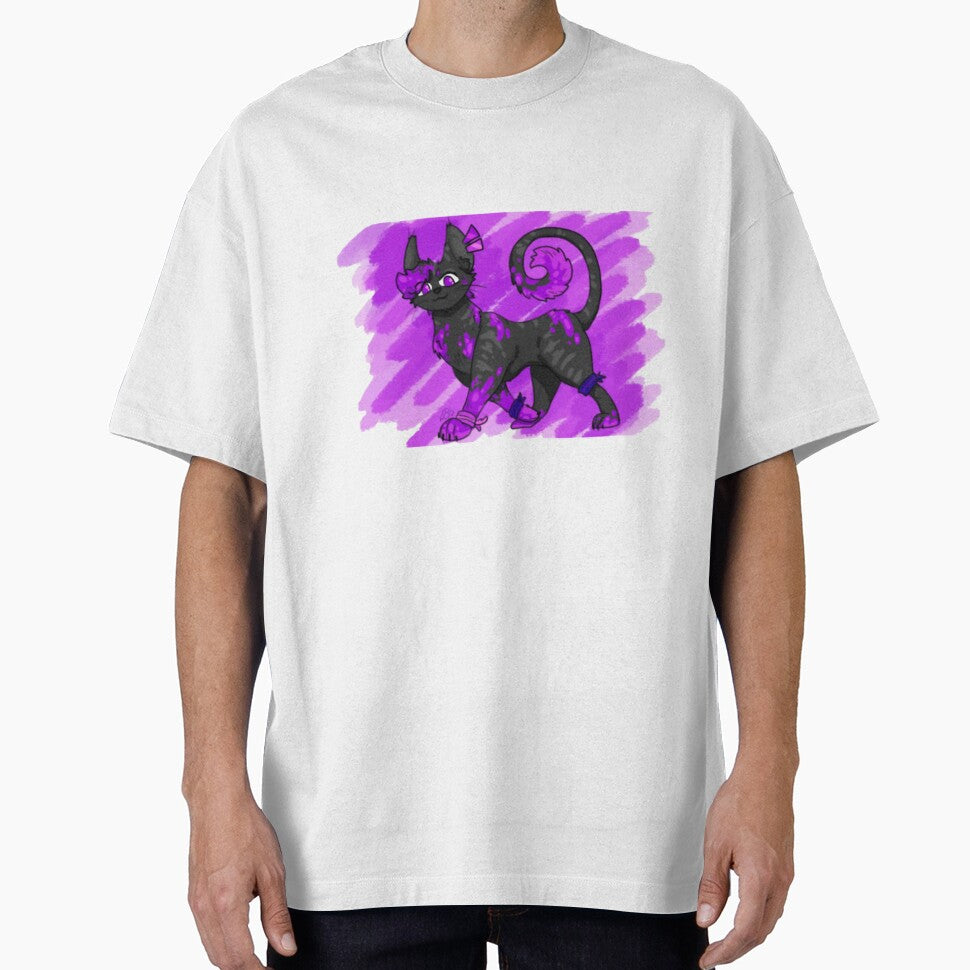 Purple Feline by Echomyriad