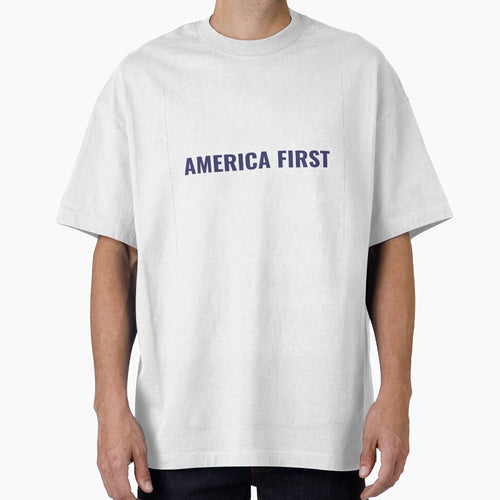 AMERICA FIRST Shirt – Patriotic USA Tee | Uncle Jichuan by Uncle-Jichuan