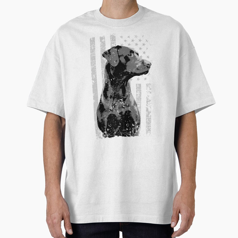 Patriotic USA Flag Black Labrador 	 for Lab Owners Short Sleeve by zhaoyimuteenr