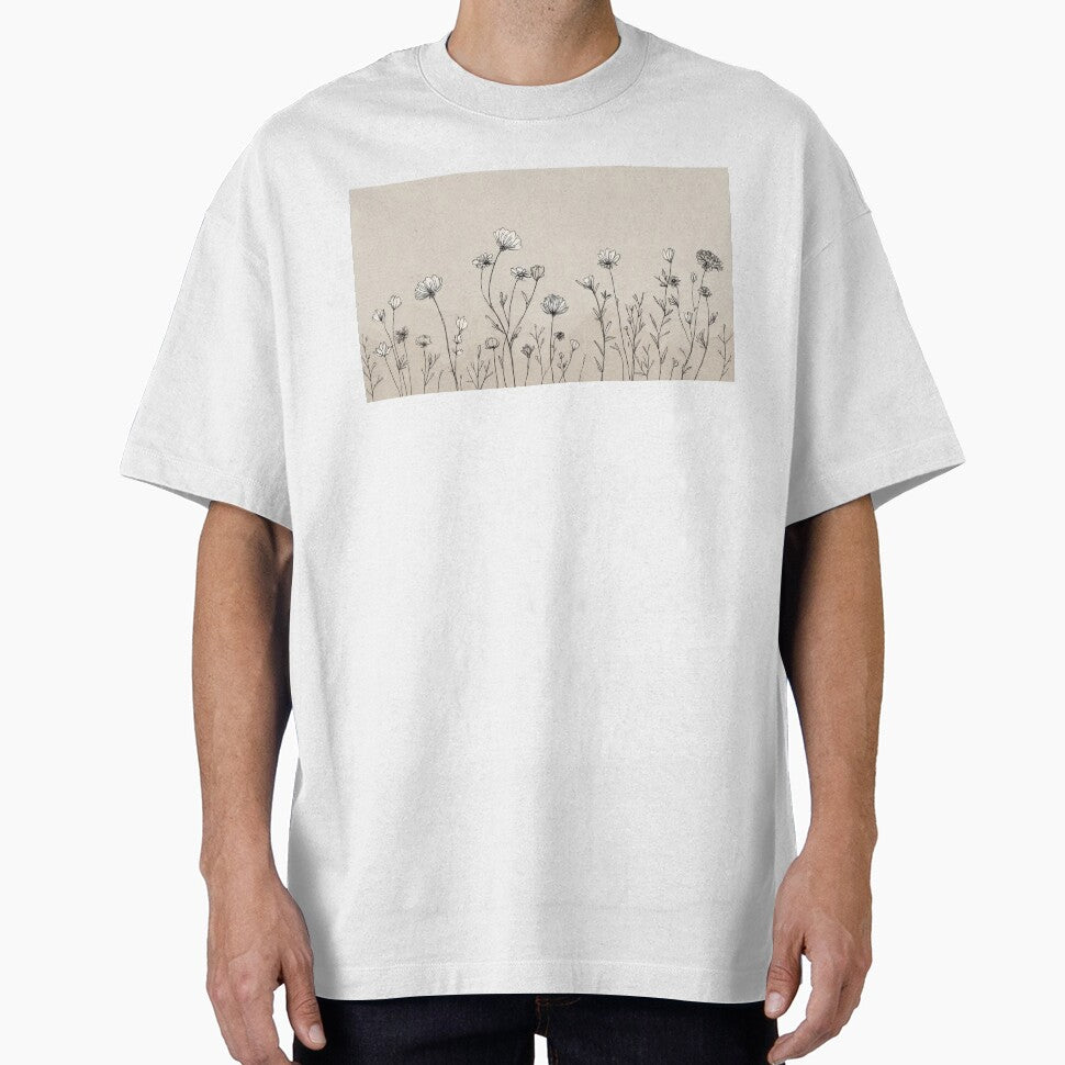 Floral sketches on plain by anytka