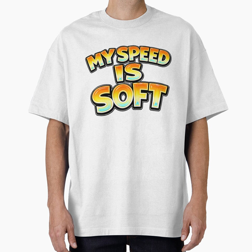MY SPEED IS SOFT – hand drawn childlike typography by Mac Sketches