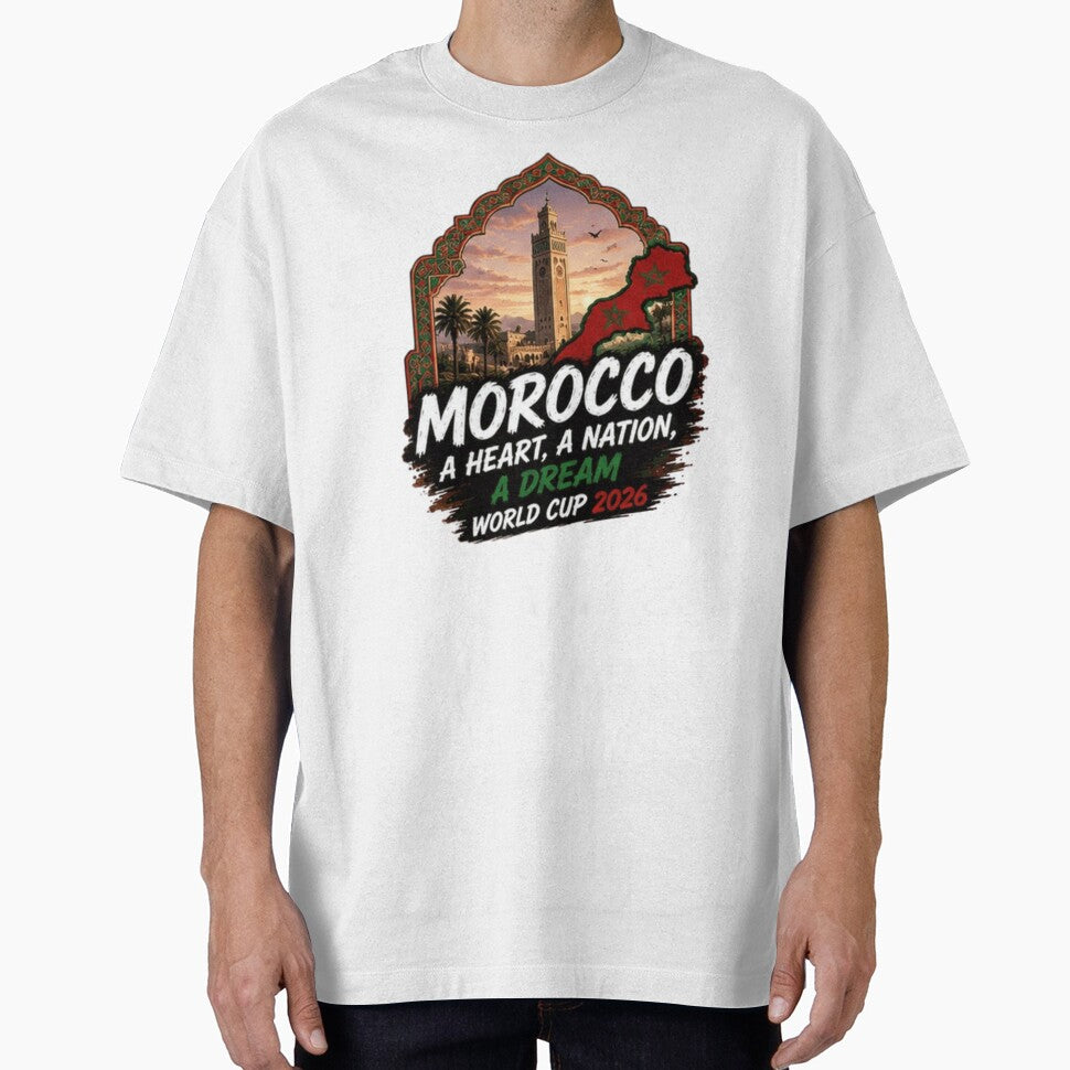 Morocco Road to World Cup 2026 Soccer Design by Pixanova