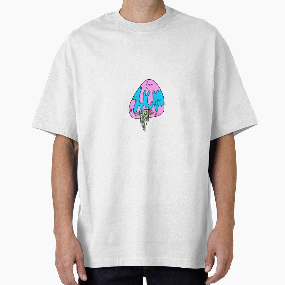 Drippy Cotton Candy Mushroom by giannadiane