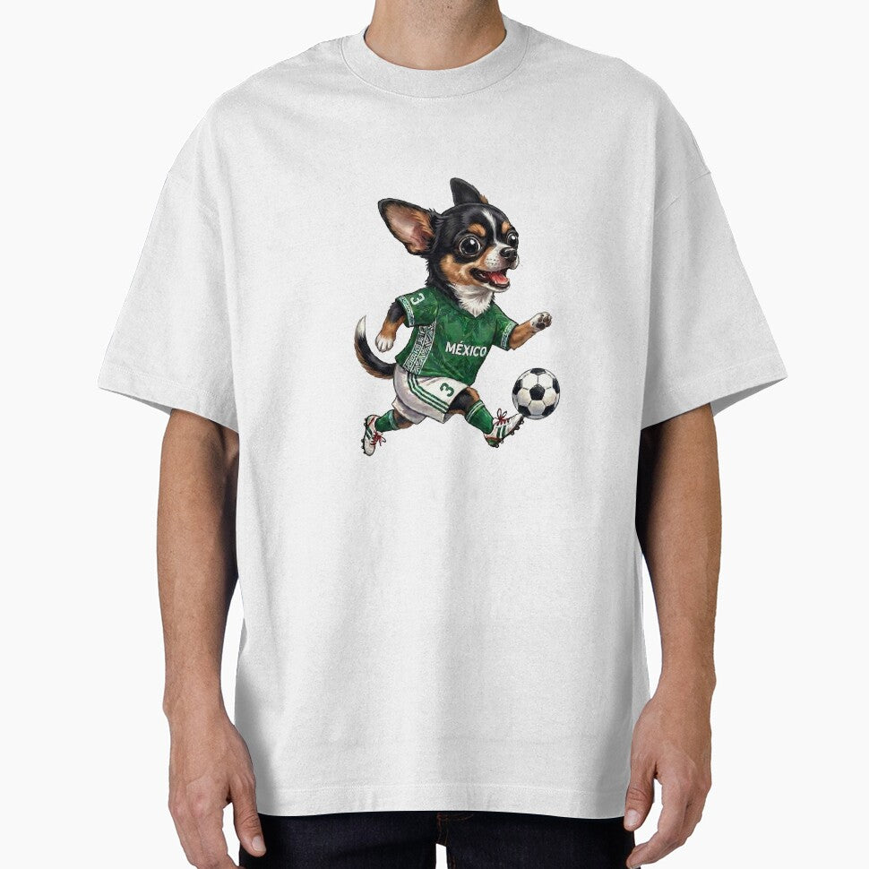 Soccer Chihuahua Mexico black & tan by LightPaintress