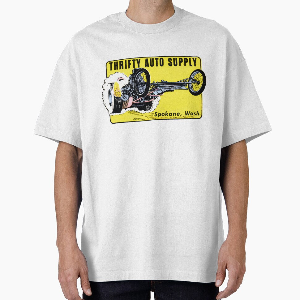 Vintage Thrifty Auto Supply hemi rail dragster by retropetrol