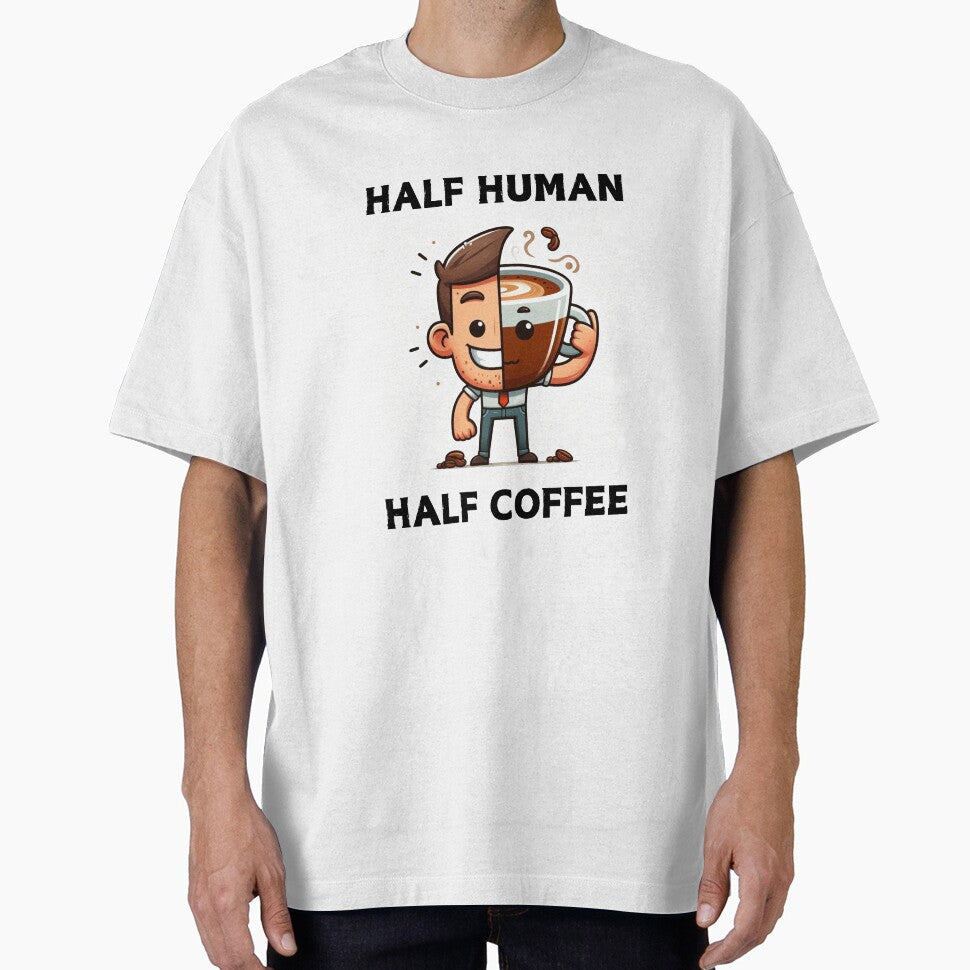 Half human half coffee by NanaCrafted