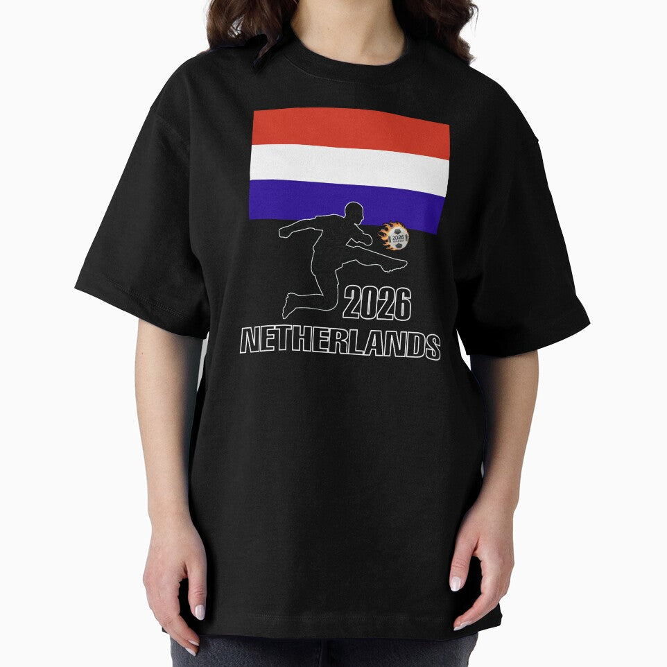 Netherlands Soccer T-shirt 2026 by benchpod47