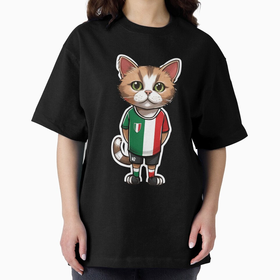 ITALY Sports Team: a Cat wearing colours of Italian Flag D01 by PerfectDay2Play