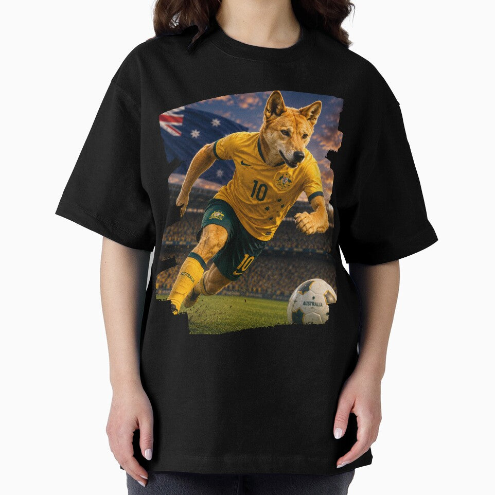 World cup 2026 Australia soccer spirit | Dingo Australia Stamina Soccer Fan Art by WhatASunShine