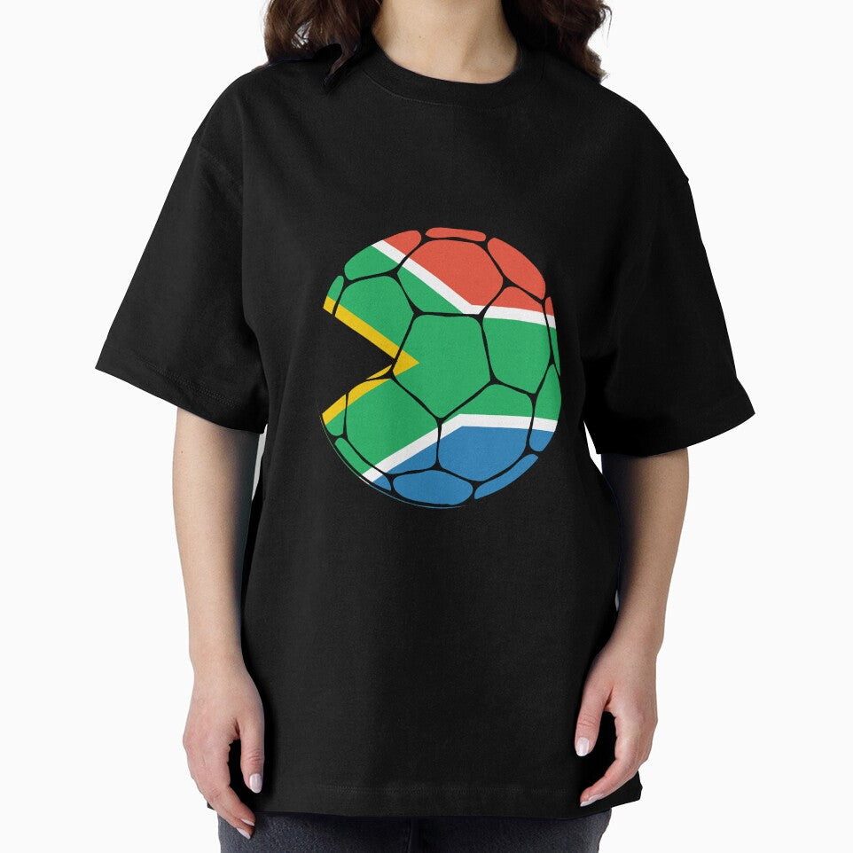 South Africa Flag Soccer Ball by ehgraphics15