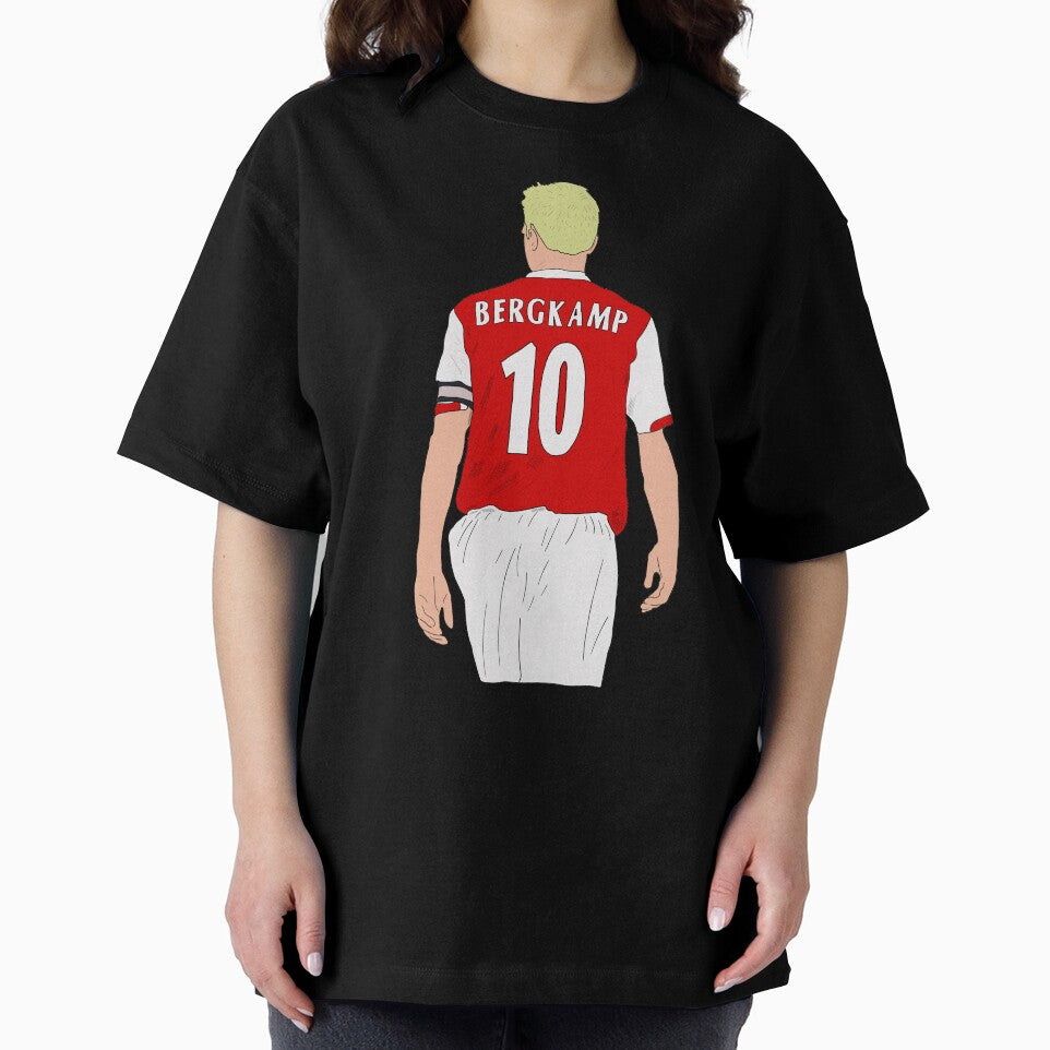 Dennis Bergkamp Arsenal Retro Footy by PiscesVibes