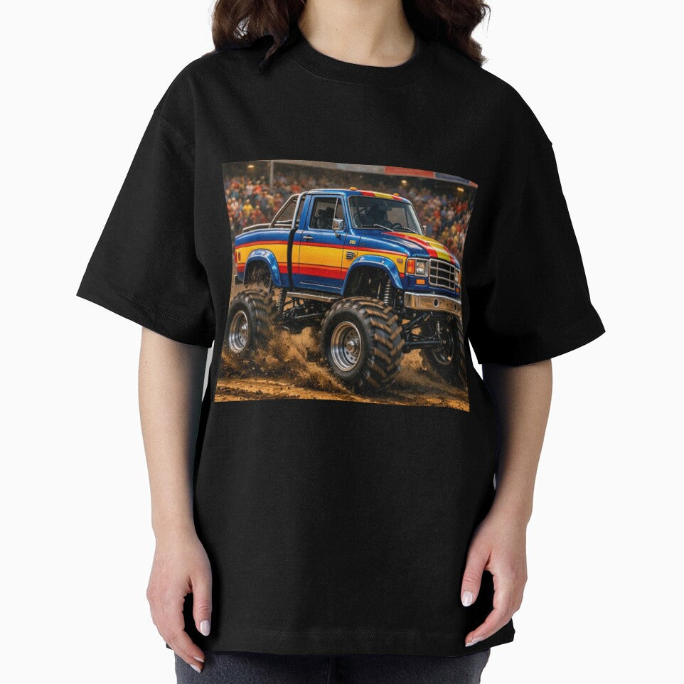 Old School Monster Truck by TinCatOutPost