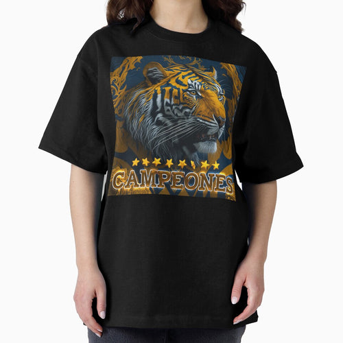 "The Triumphant Roar: Impressive Design of the Tigres de Monterrey UANL. Champions" by churrito