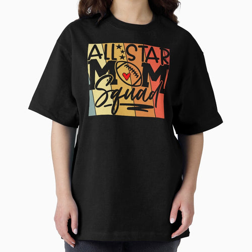 All star  football mom squad vintage design by Moussa  Sussi