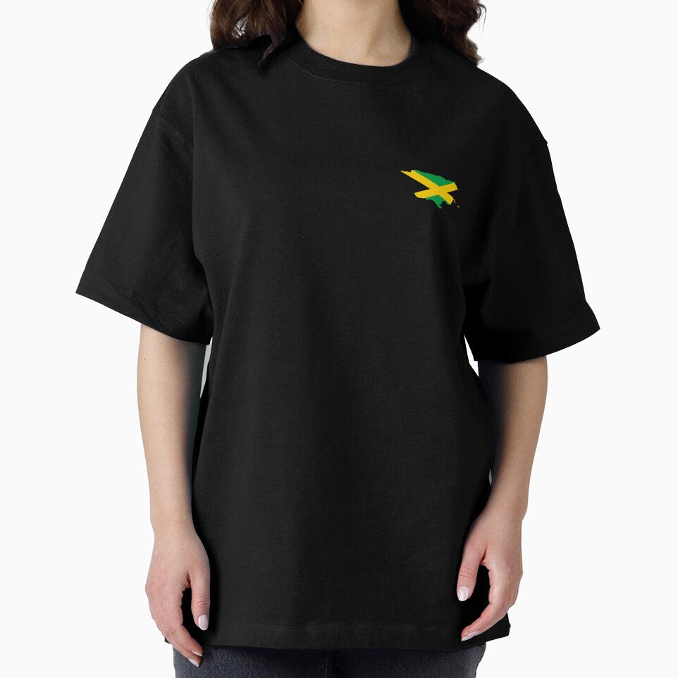 Flag Map of Jamaica by feether-store