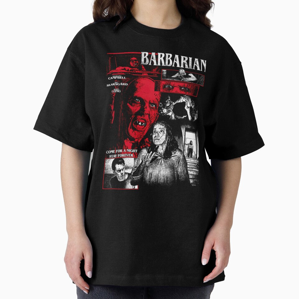 Barbarian Movie Horror by Katie  makes Art
