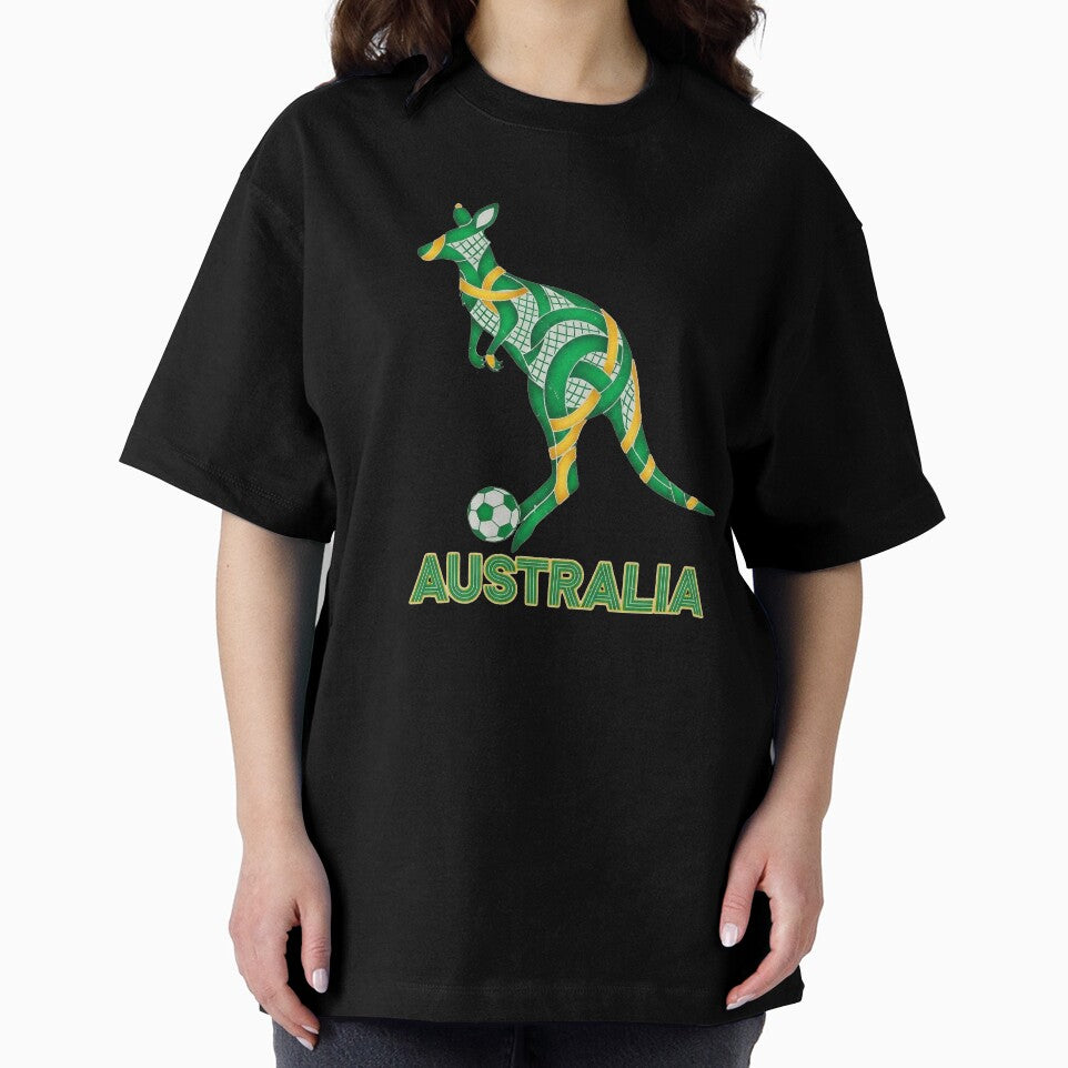 Geometric Kangaroo Australia Spirit by Majorprint