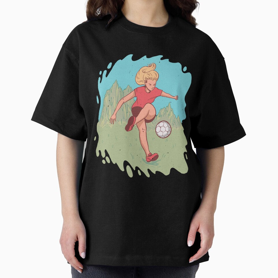 Woman Playing Soccer Sports Girl by AaaleXX