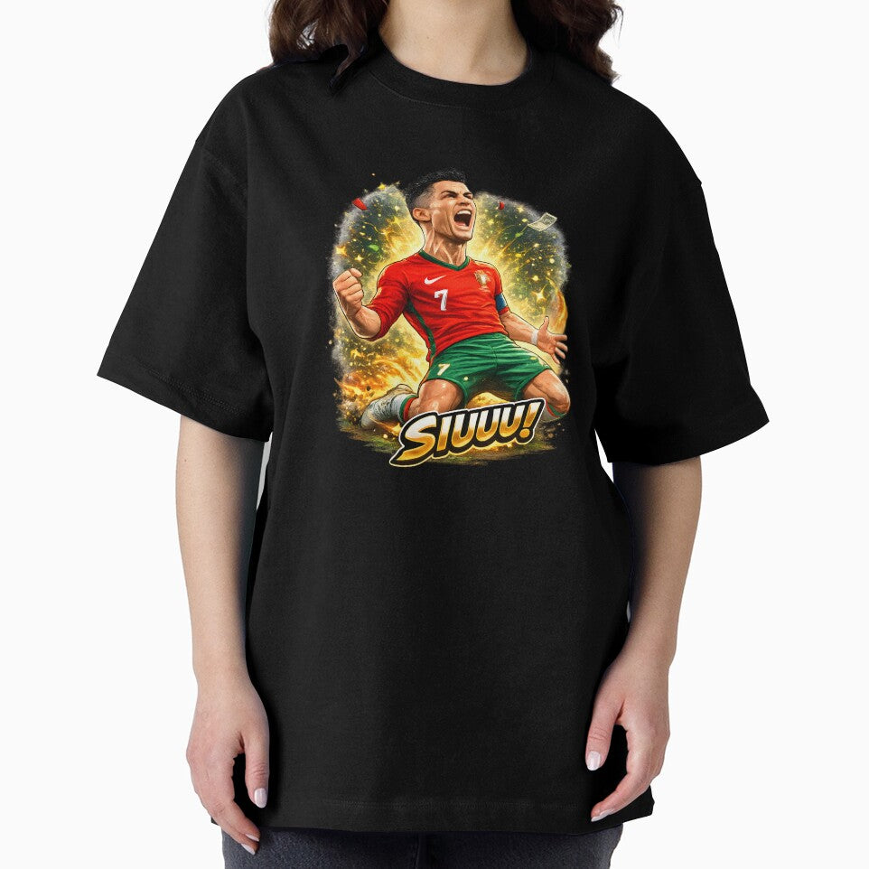 CR7 SIUUU Celebration Cartoon – Legendary Football Goal Celebration by KawaiiOrbit