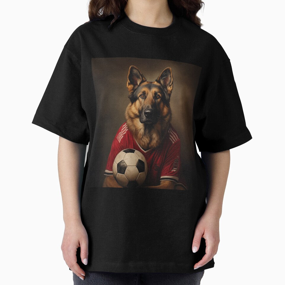 German Shepherd Football (Soccer) Player by Samuelsboro