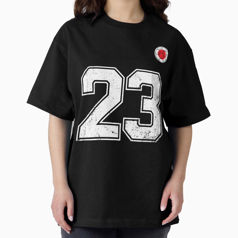 Japan Soccer Number 23 Vintage Sports Fan by LiviuGligoros
