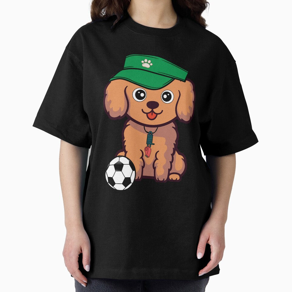 Soccer Player Brown dog by Pet Station