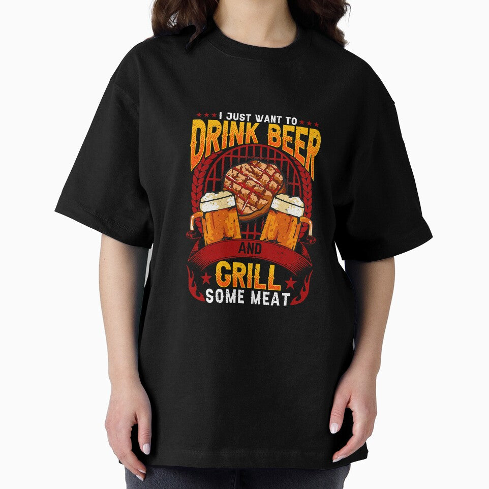 Bbq Drink Beer Casual Barbeque Grill by YesterDayCheck