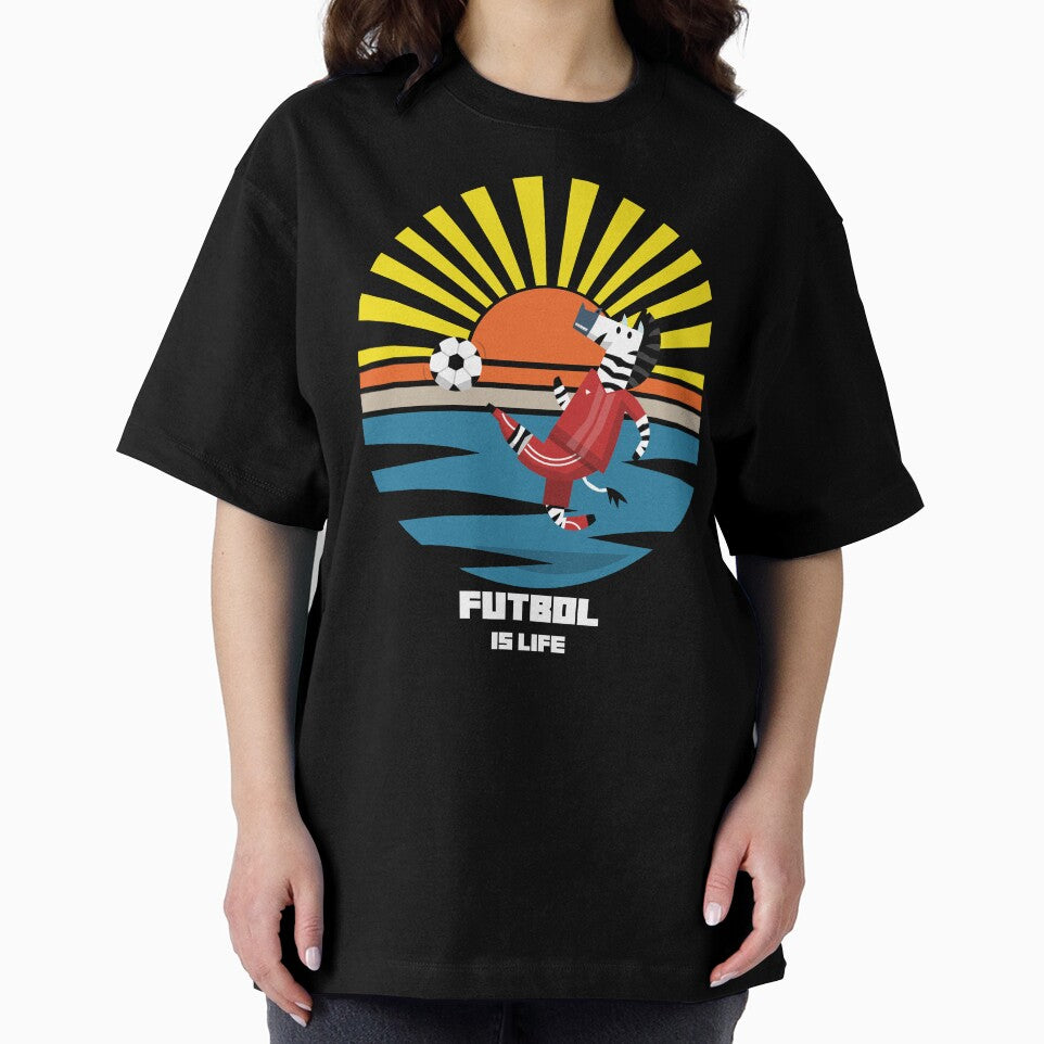 Futbol Is Life Zebra Soccer Super Star by TheWildFlix