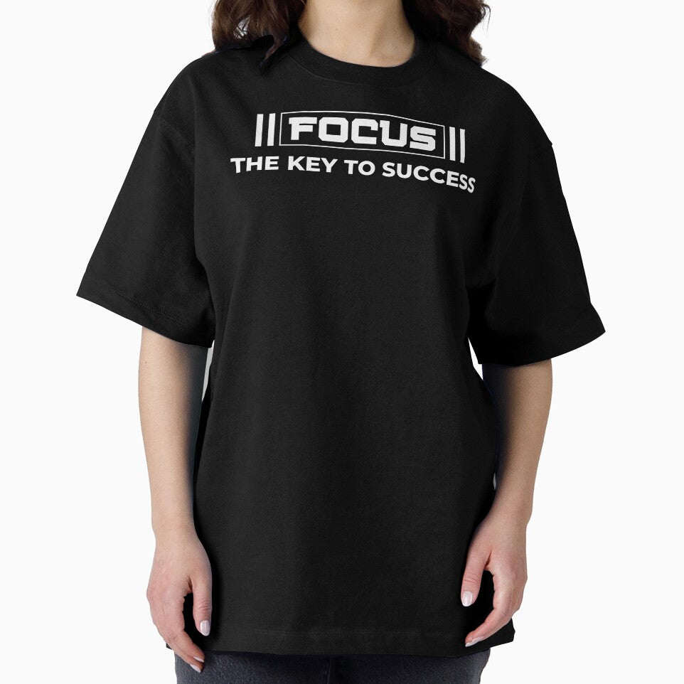 Focus – The Key to Success | Minimal Motivation Typography by THE RADIANT LEGACY