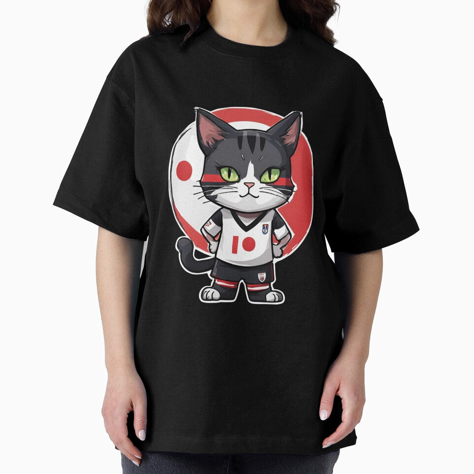 JAPAN Sports Team: a Cat wearing colours of Japanese Flag D17 by PerfectDay2Play