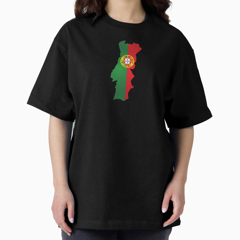 Portugal Map with Flag by MyIdentityShop