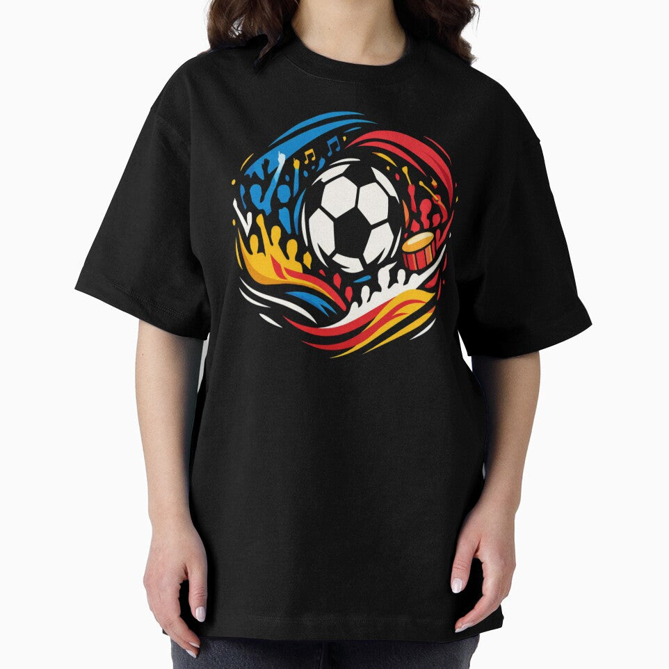 Match Day Energy – Abstract Football Art by RMTrendy