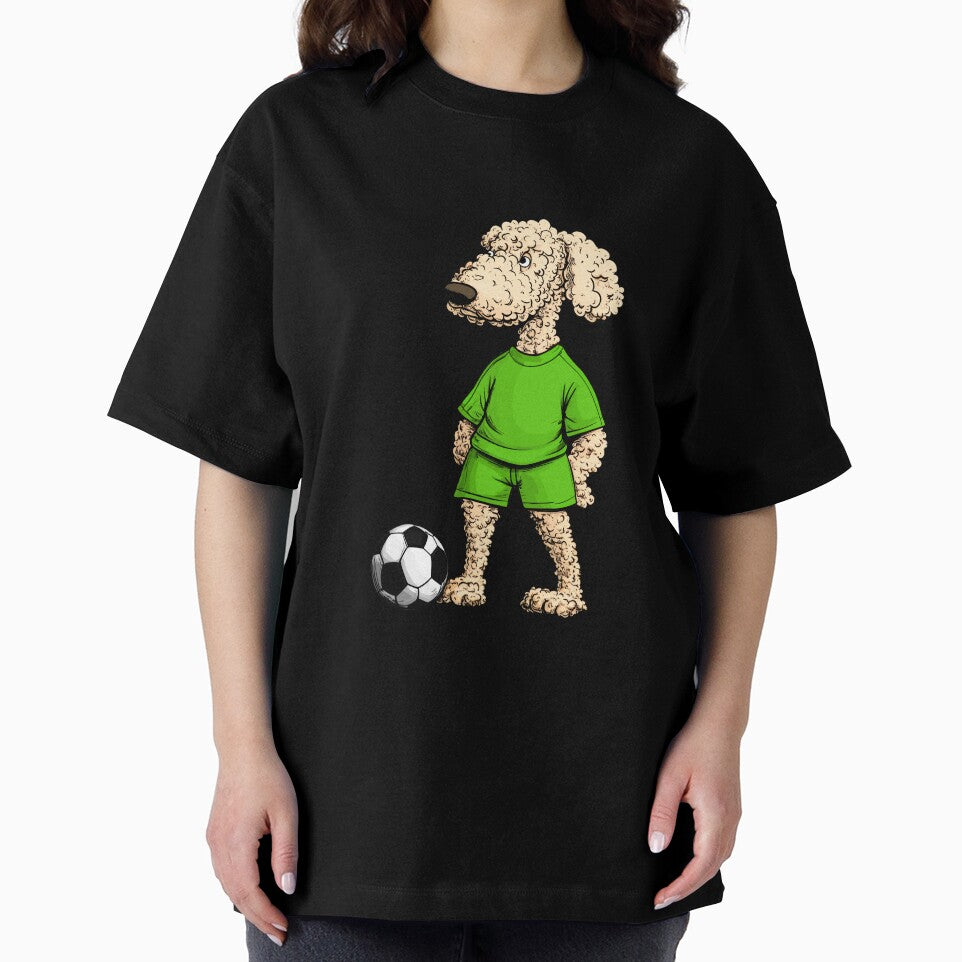 Poodle Football Dog by Soulskier