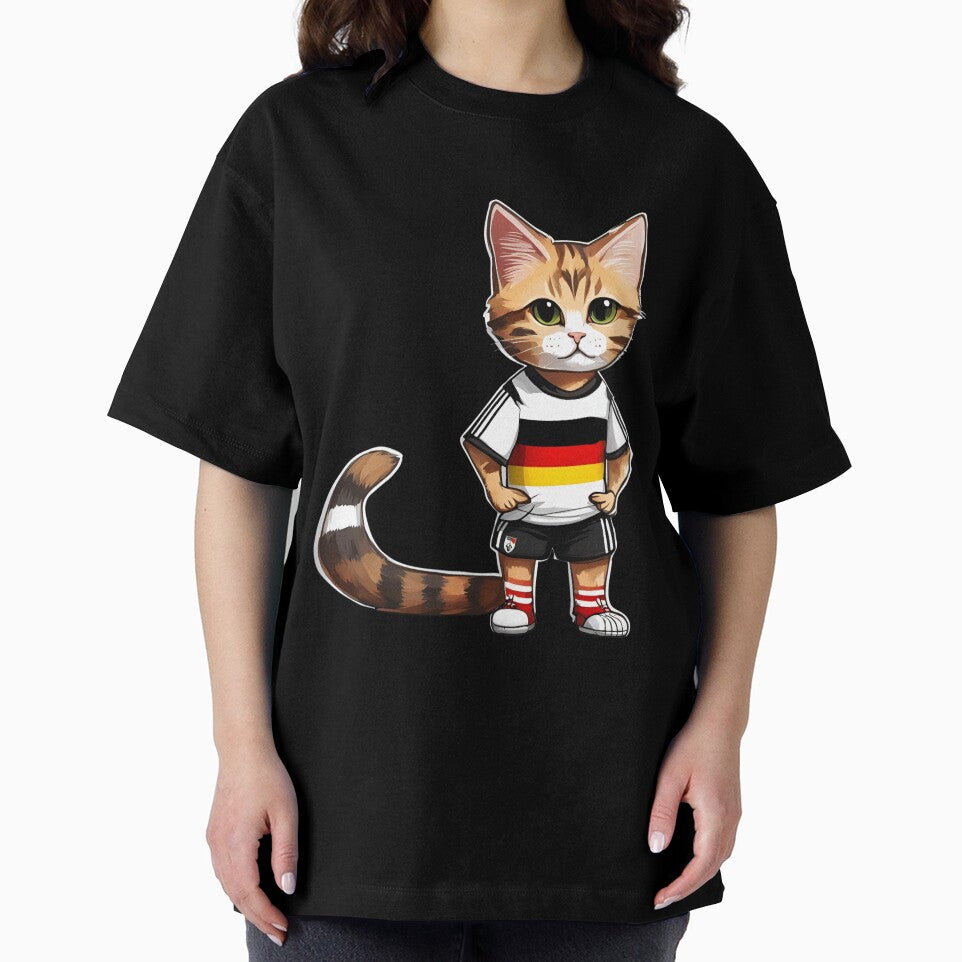 GERMANY Sports Team: a Cat wearing colours of German Flag D05 by PerfectDay2Play