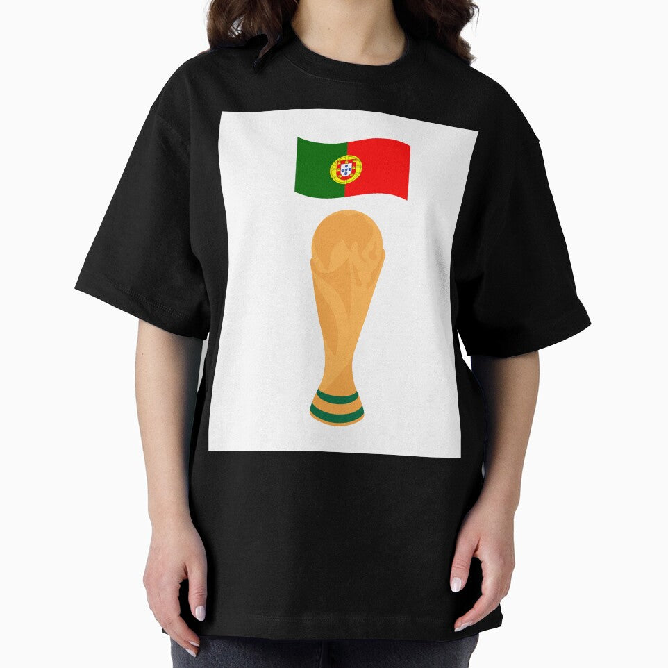 Portugal Football Fan T-Shirt by VelvetPixelShopp