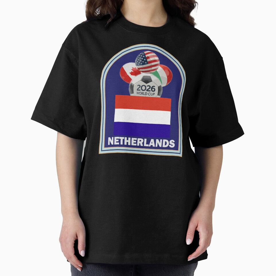 Netherlands 2026 Soccer T-shirt by benchpod47
