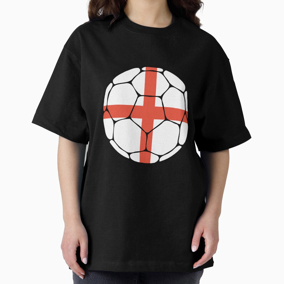 England Flag Soccer Ball by ehgraphics15