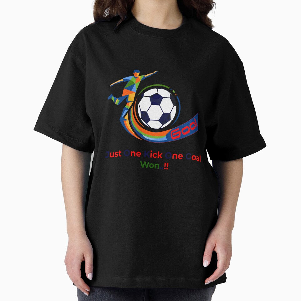 Football Striker Goal Celebration - Just One Kick by Print Expert